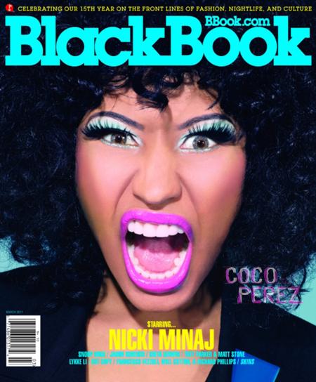Nicki Minaj Magazine Cover. Love her make-up on this cover